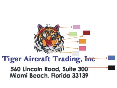 Embroidery digitizing portfolio sample 48