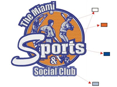 Embroidery digitizing portfolio sample 49