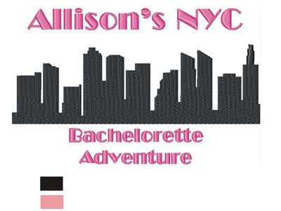 Embroidery digitizing portfolio sample 50