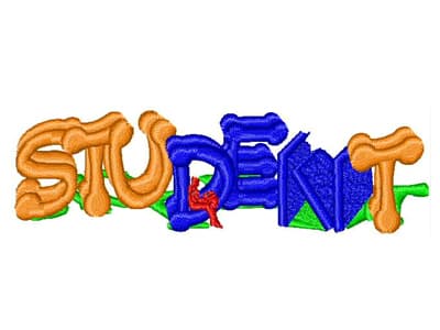 Embroidery digitizing portfolio sample 51
