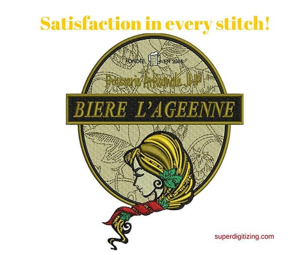 Embroidery digitizing portfolio sample 16