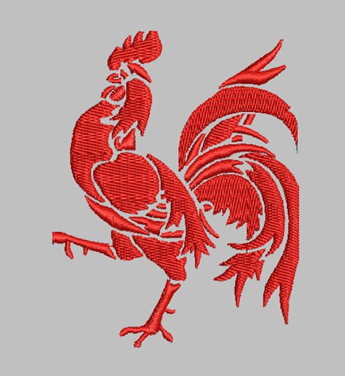 Embroidery digitizing portfolio sample 2