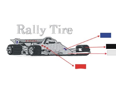 Embroidery digitizing portfolio sample 43